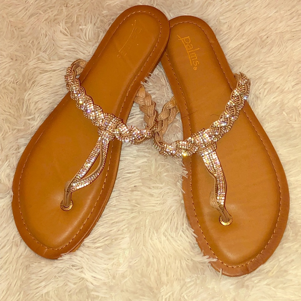Rhinestone Sandals